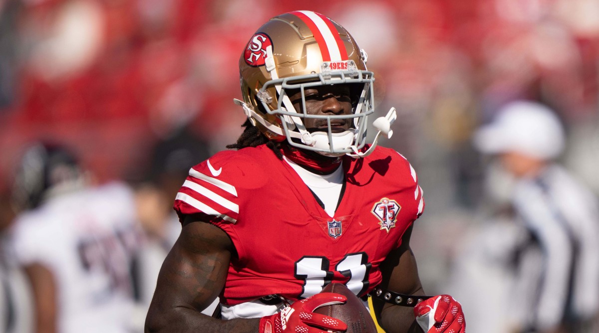 49ers receiver Brandon Aiyuk is emerging as a star in training camp - The  San Diego Union-Tribune