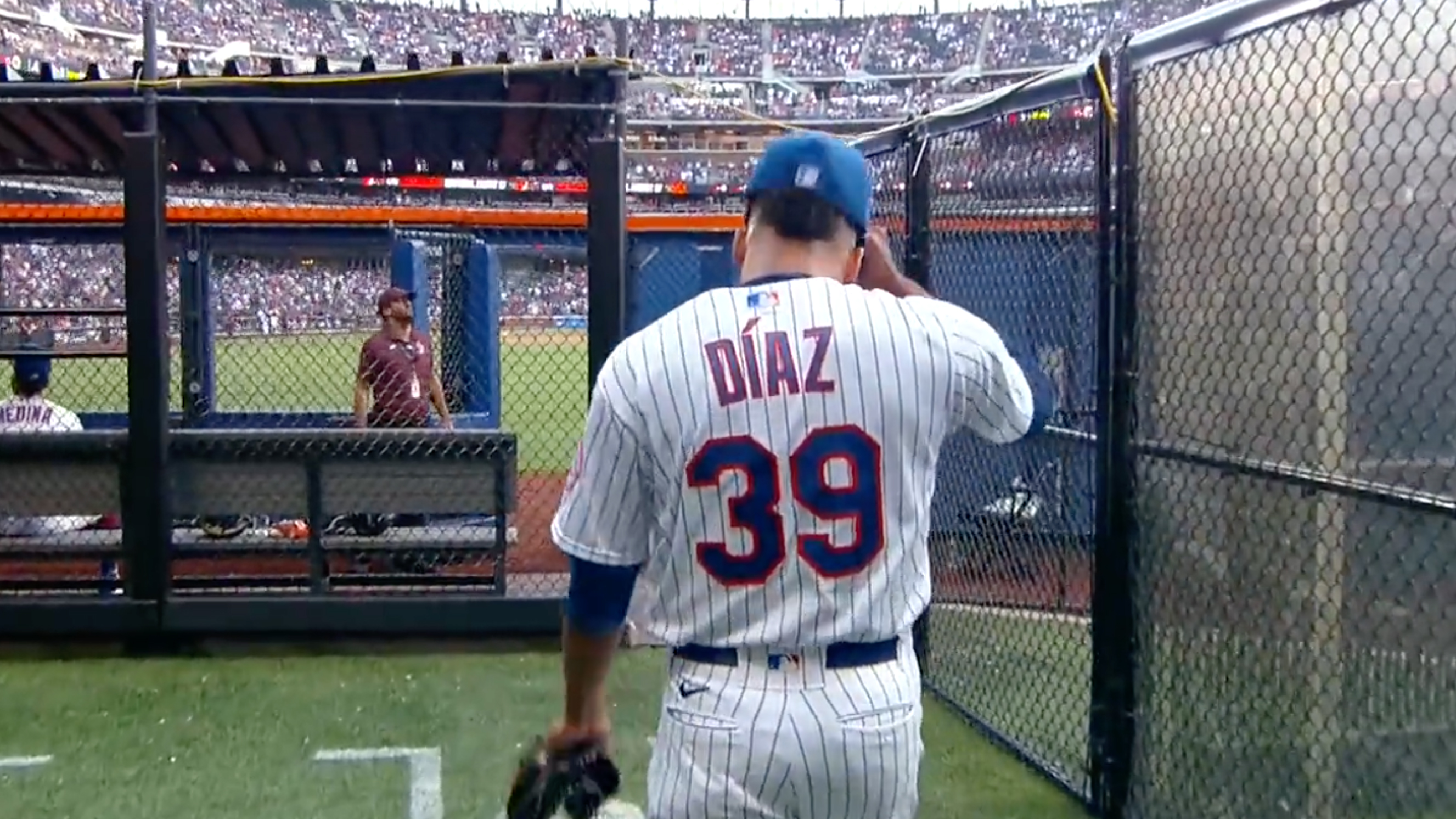FOX Sports: MLB on X: Big fans of Edwin Diaz's bullpen entrance
