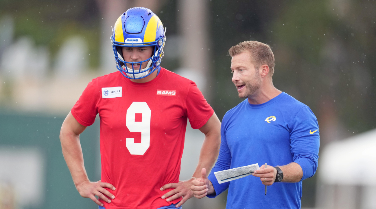 Sean McVay retells tequila-fueled phone call that resulted in Rams  acquiring Matthew Stafford 