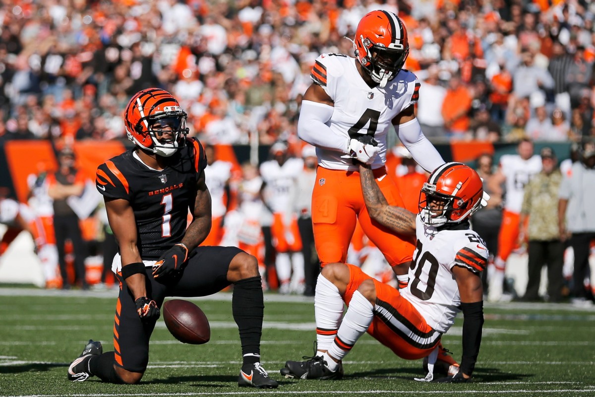 Ja'Marr Chase's reaction after Browns overpower Bengals: 'We just