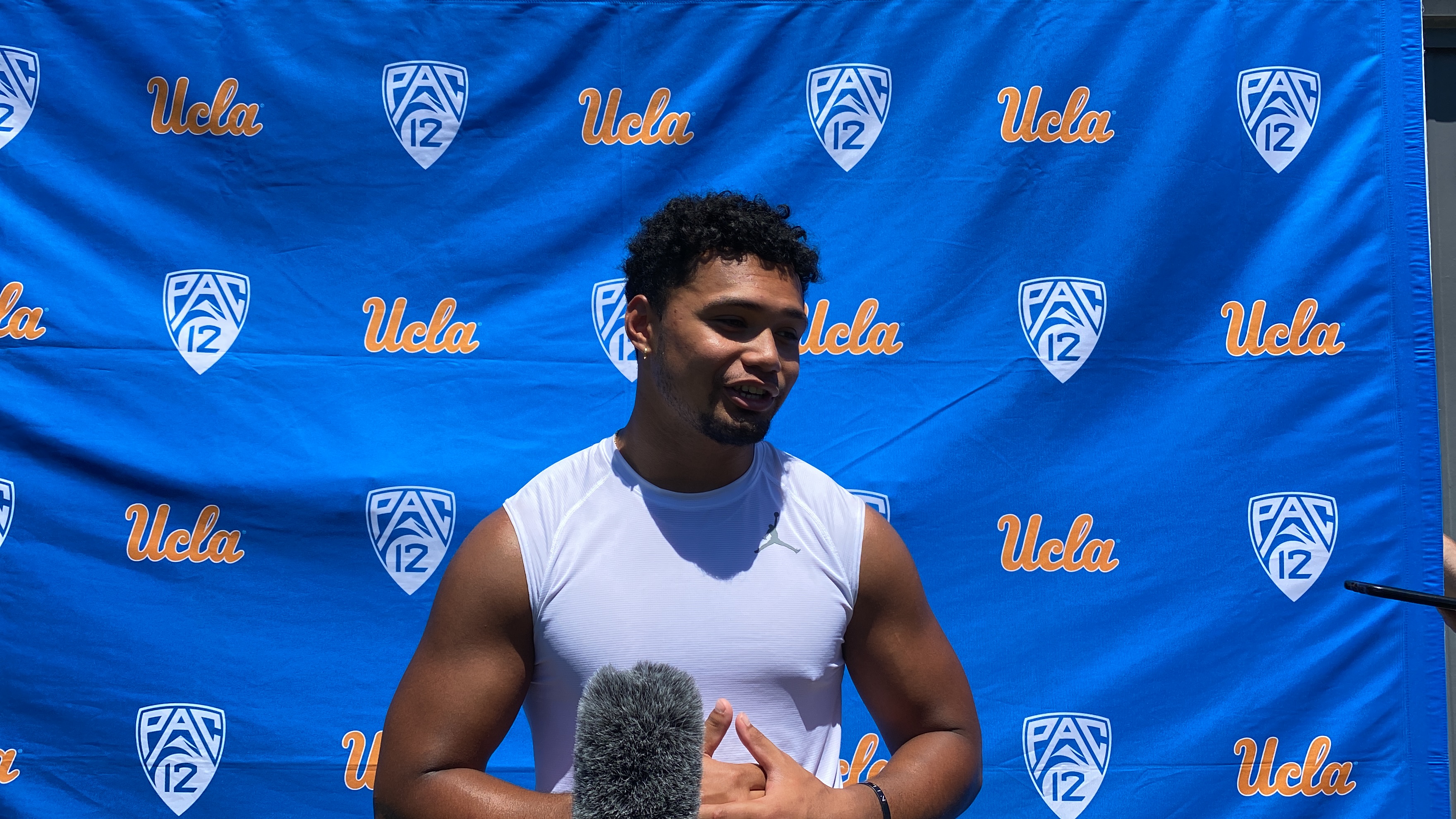 WATCH: Darius Muasau Talks Role With UCLA Linebackers, NFL Idols ...