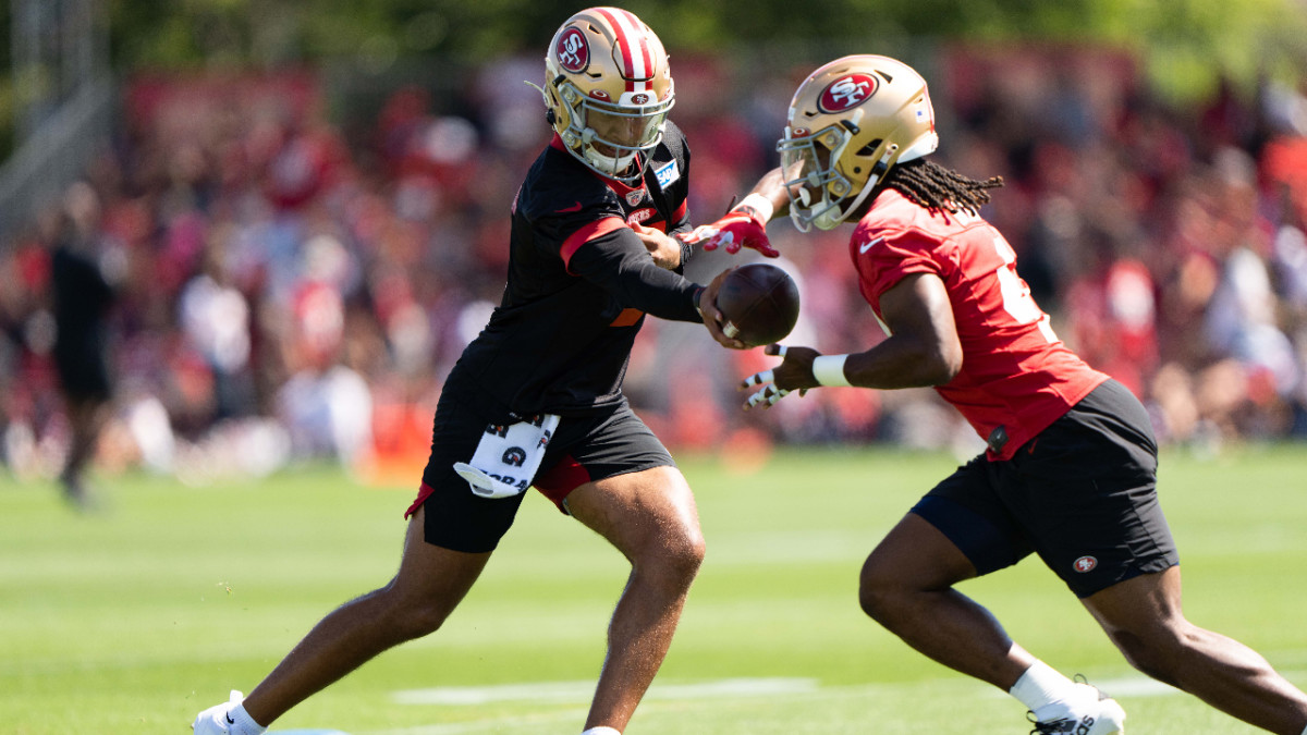 The Good and Not So Good from Day 2 of 49ers Training Camp: Trey Lance  Pulls a Jimmy G - Sports Illustrated San Francisco 49ers News, Analysis and  More