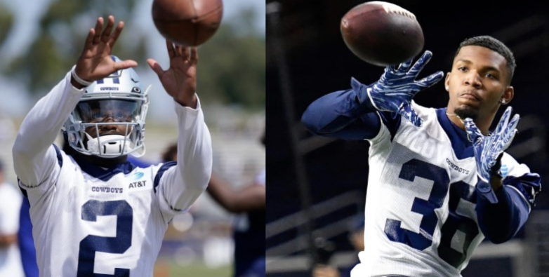 New WR KaVontae Turpin Officially Gets No. 9 Dallas Cowboys Jersey from  Tony Romo - FanNation Dallas Cowboys News, Analysis and More