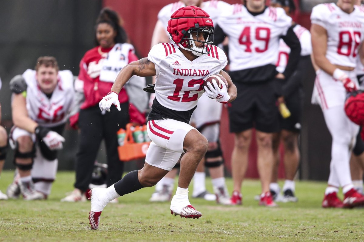 Indiana Football Hybrid Speedster Jaylin Lucas Making Case For Immediate Touches Sports 0507