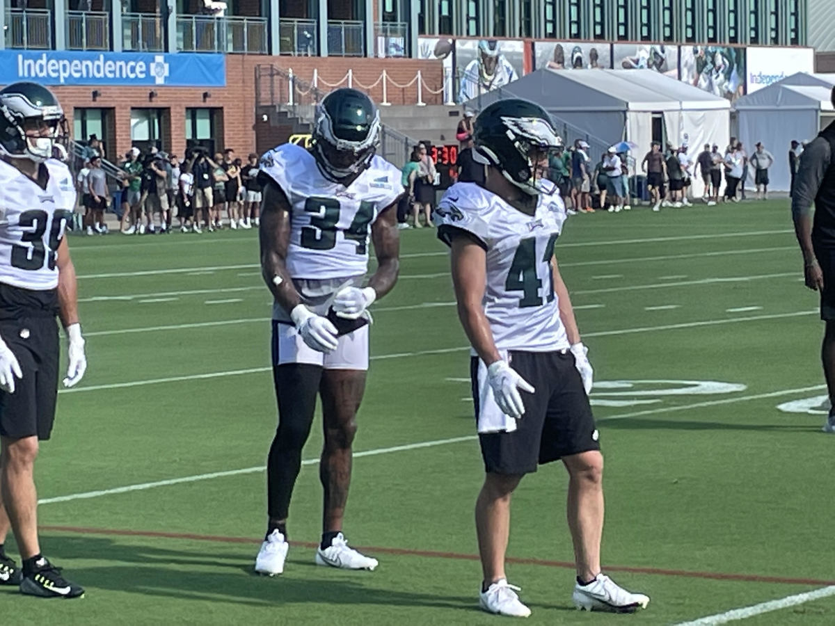 Eagles' Britain Covey discusses the wildest punt return drills he's done