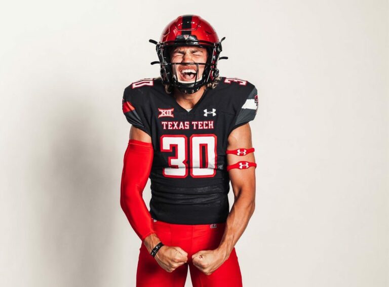 Texas Tech Red Raiders Jackson Knotts: 'Best Decision I Could Have ...