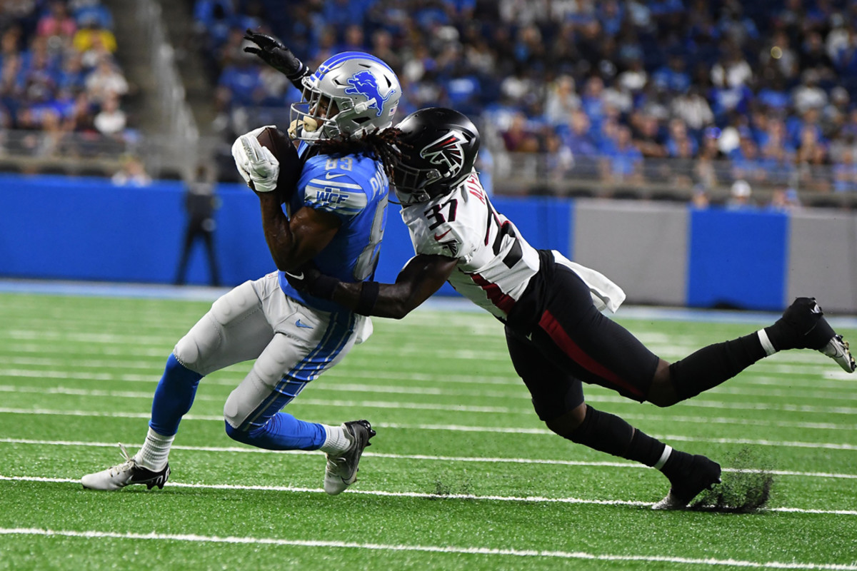 Lions lose back-and-forth preseason opener to Falcons