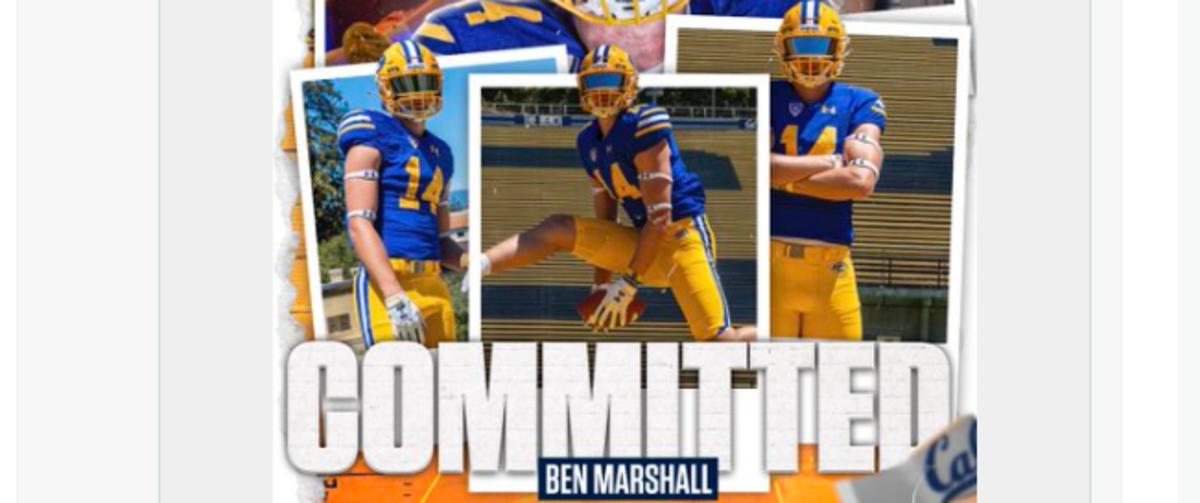 Tennessee Tight End Ben Marshall Commits to Cal for 2023