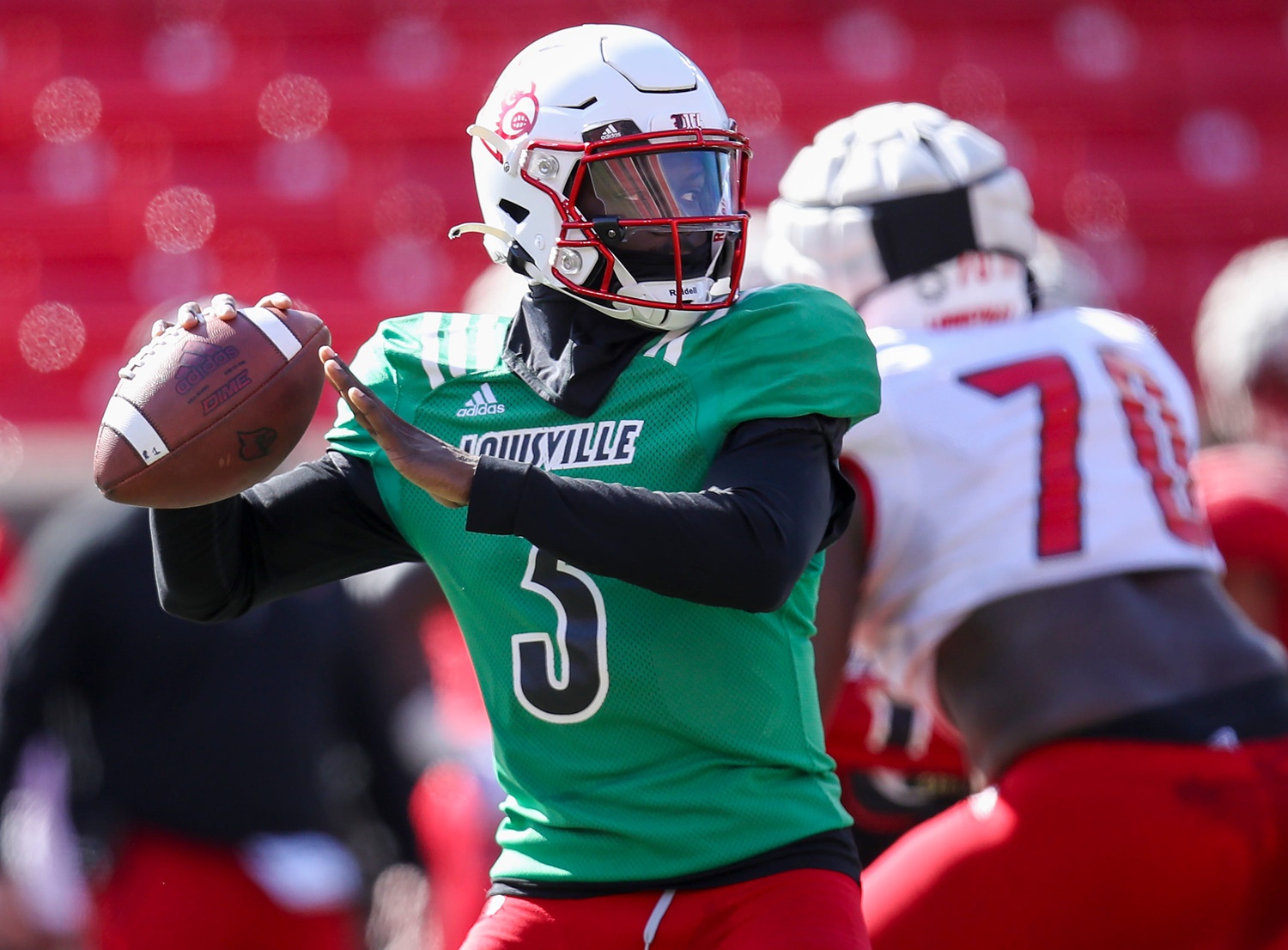 Louisville quarterback Malik Cunningham now wants to go by Micale