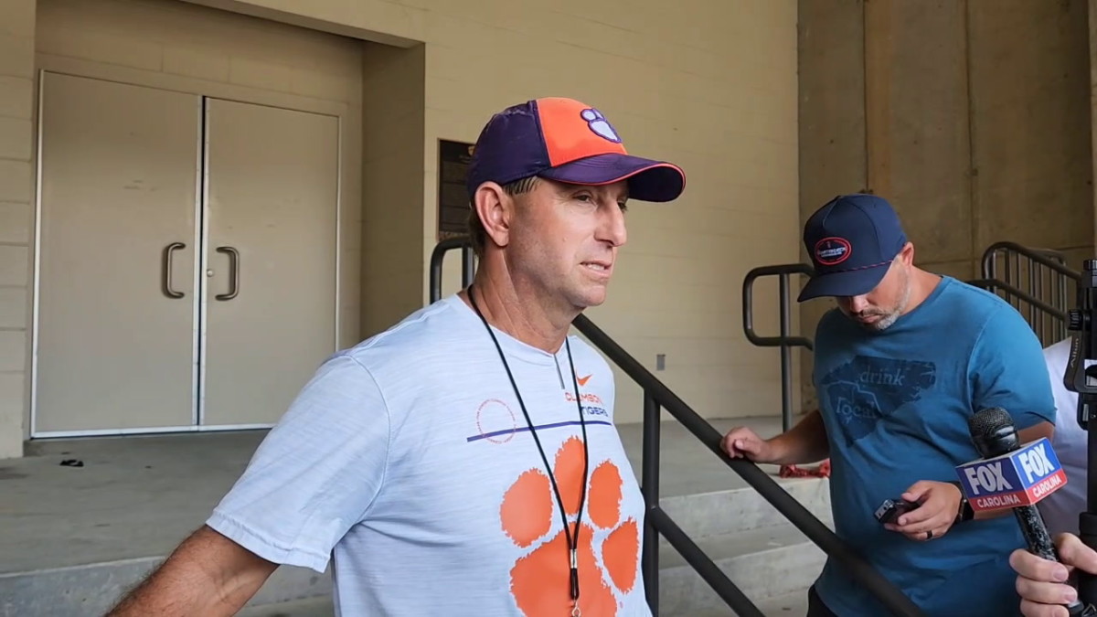 Dabo Swinney on special teams in scrimmage