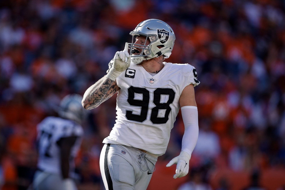 Las Vegas Raiders Maxx Crosby Make His NFL Top 100 Players Debut