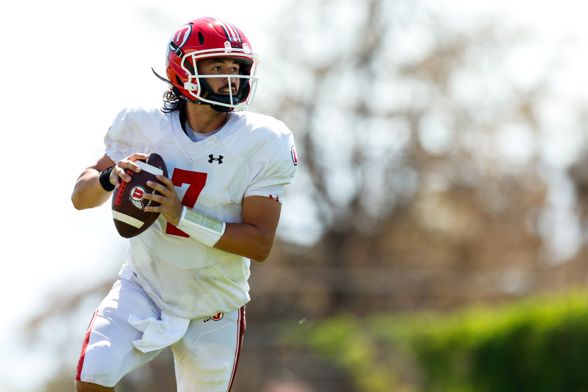 Cameron Rising, Utah Utes Fall Camp.