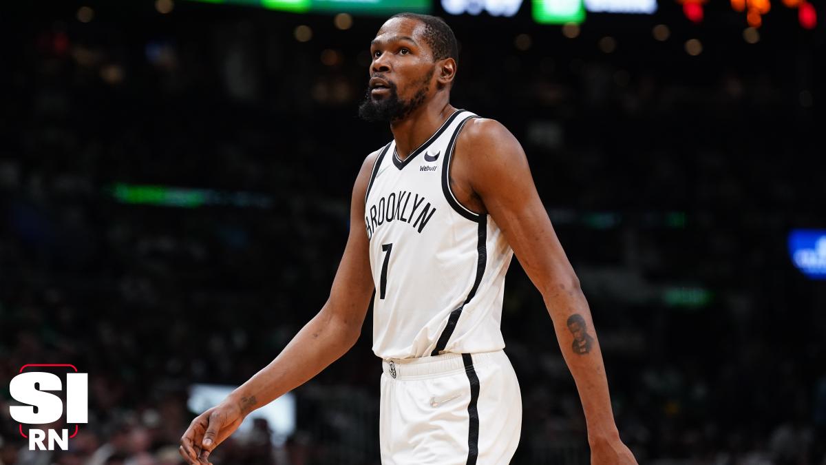 The Nets star tweeted he has zero interest in leaving the NBA. brooklyn,Bas...