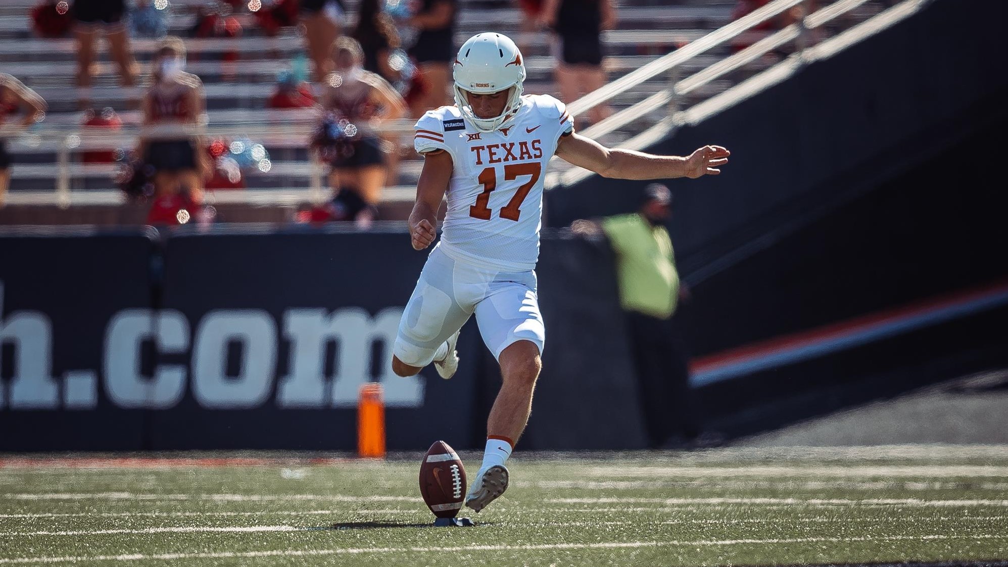 Texas sticking with Cameron Dicker as he nears elite kicking company