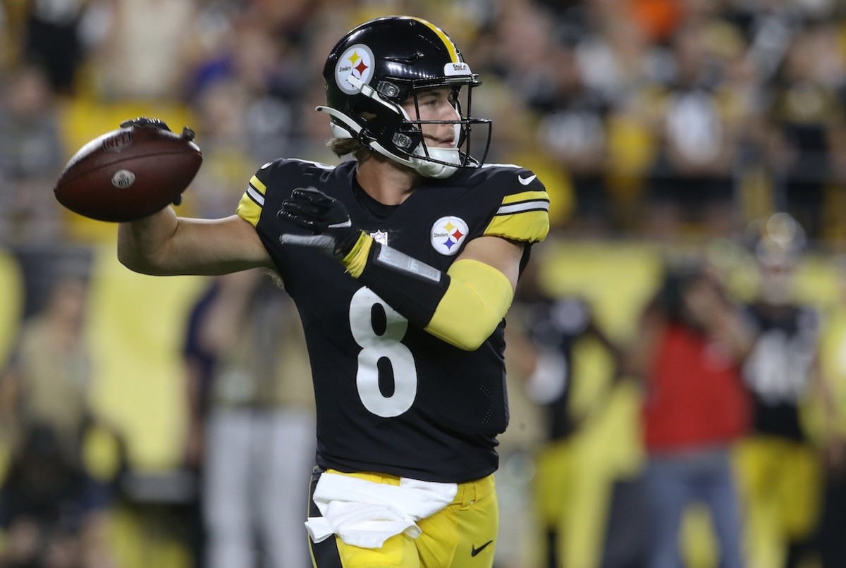 Pittsburgh Steelers QB Camp Notebook: Rough Day for Kenny Pickett, Mason  Rudolph - Sports Illustrated Pittsburgh Steelers News, Analysis and More