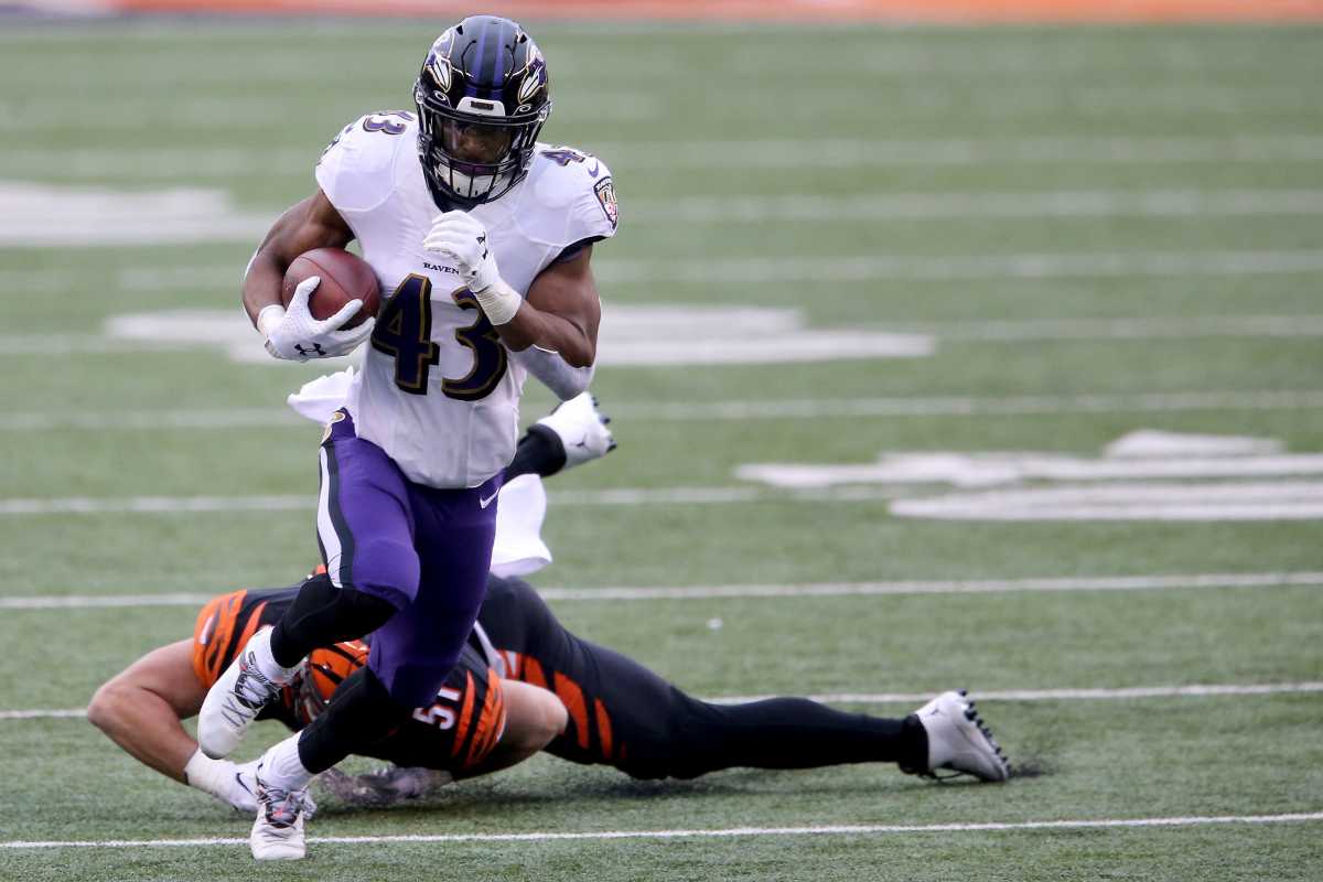 Ravens RB Justice Hill 'a lot more confident' coming off season-ending  Achilles injury