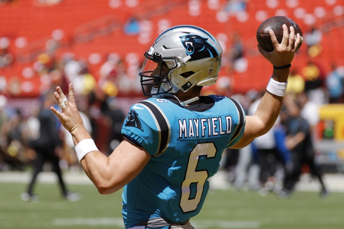 Cleveland Browns to see a familiar face Baker Mayfield in the season opener  against the Carolina Panthers