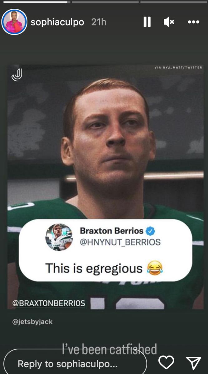 NY Jets' Braxton Berrios blasts his absurd Madden 23 rating