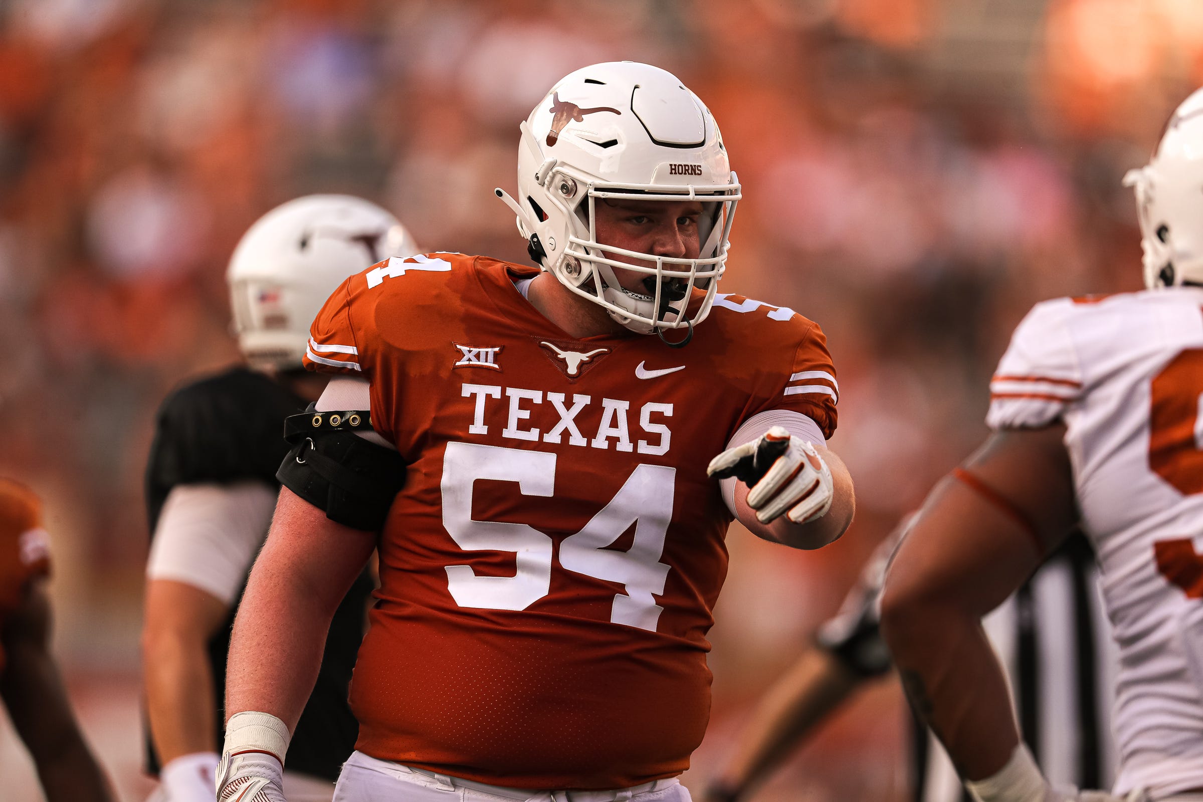 Texas Longhorns OL Cole Hutson Among Top Freshman In Best Position This ...