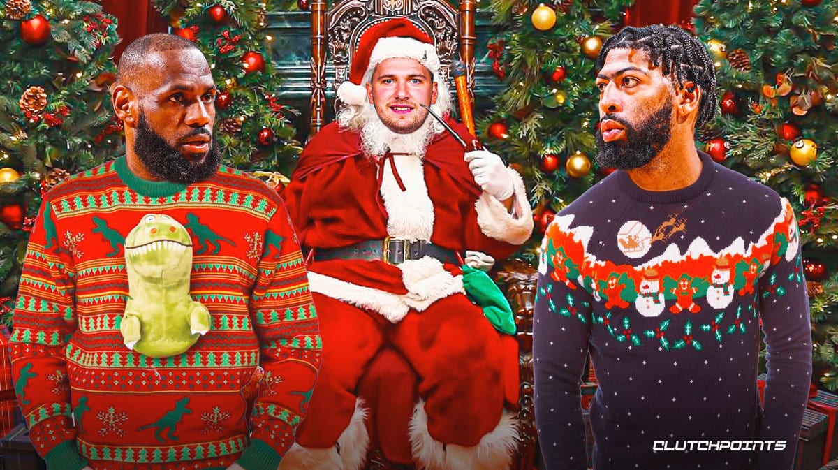 Christmas Cheer: Dallas Mavs' Luka & LeBron Vs. NFL Brady & Kyler; Mark ...