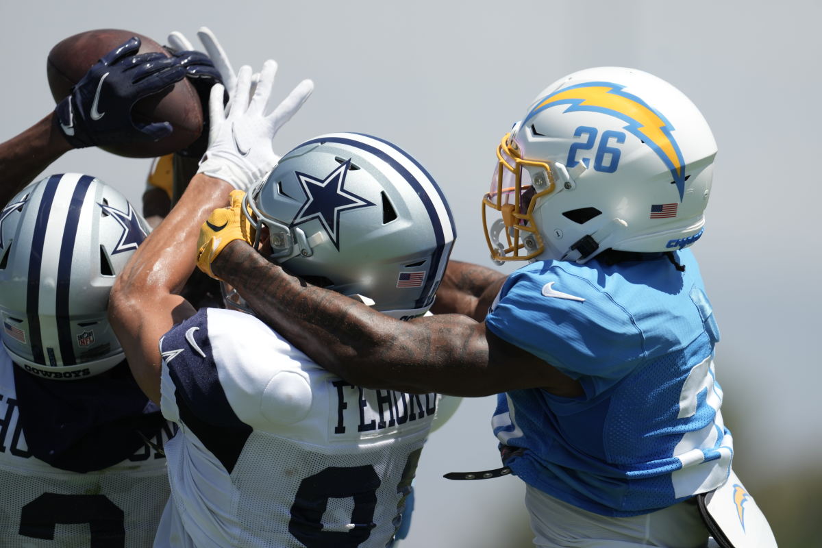 Dallas Cowboys wide receiver Dennis Houston (17) lines up for the