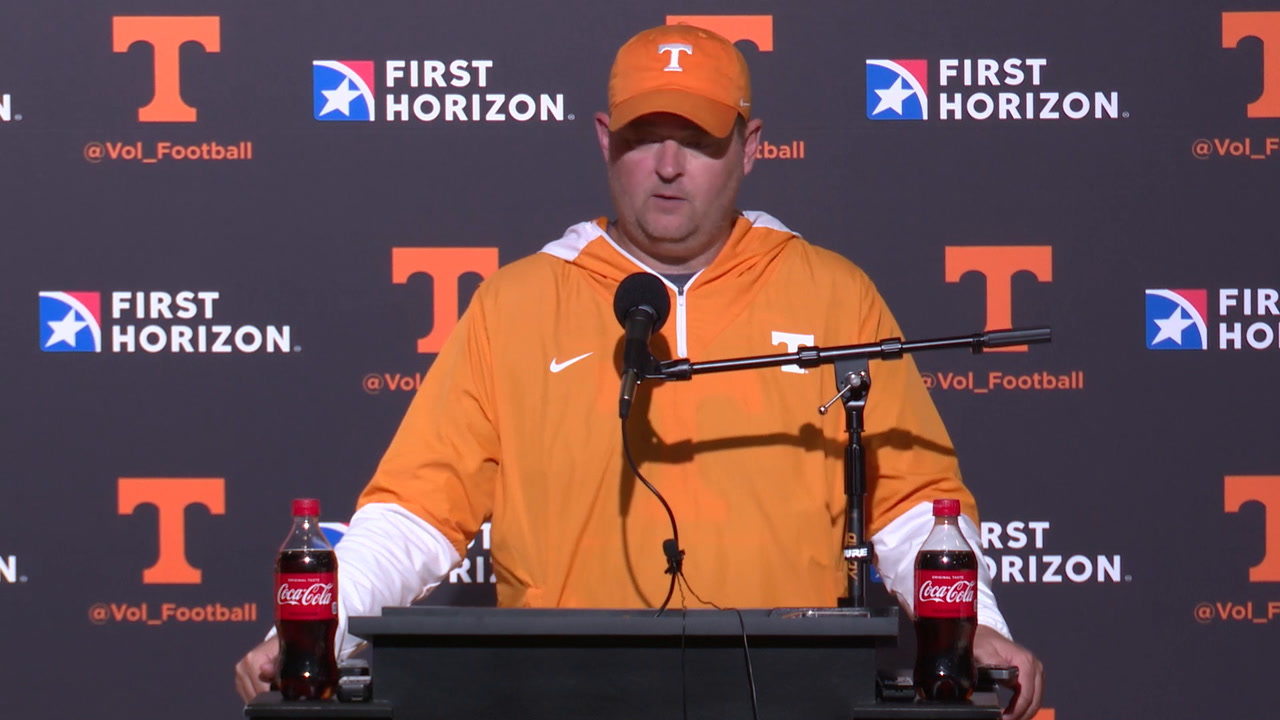 Watch: Tennessee Football Head Coach Josh Heupel Meets With Media To ...