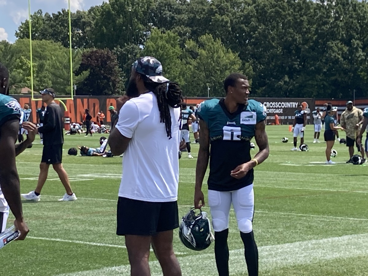 Philadelphia Eagles Camp Day 2: A.J. Brown Dominates, Nolan Smith Impresses  & Nick Sirianni Fights Complacency - Sports Illustrated Philadelphia Eagles  News, Analysis and More