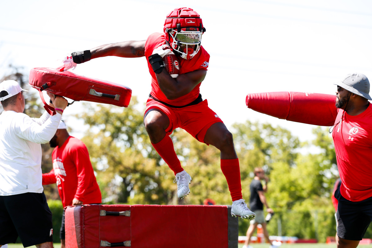 Tavion Thomas, Utah Utes Fall Camp.