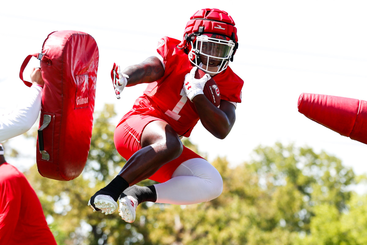 Jaylon Glover, Utah Utes Fall Camp.