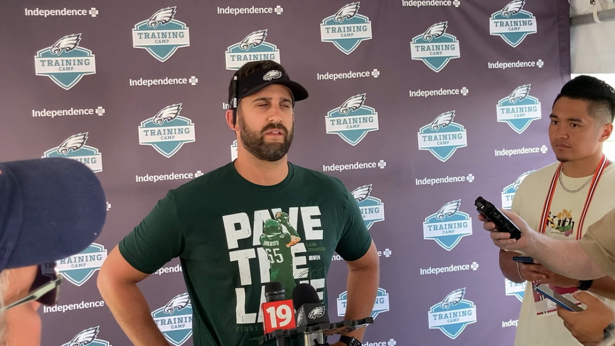 Philadelphia Eagles Camp Day 2: A.J. Brown Dominates, Nolan Smith Impresses  & Nick Sirianni Fights Complacency - Sports Illustrated Philadelphia Eagles  News, Analysis and More