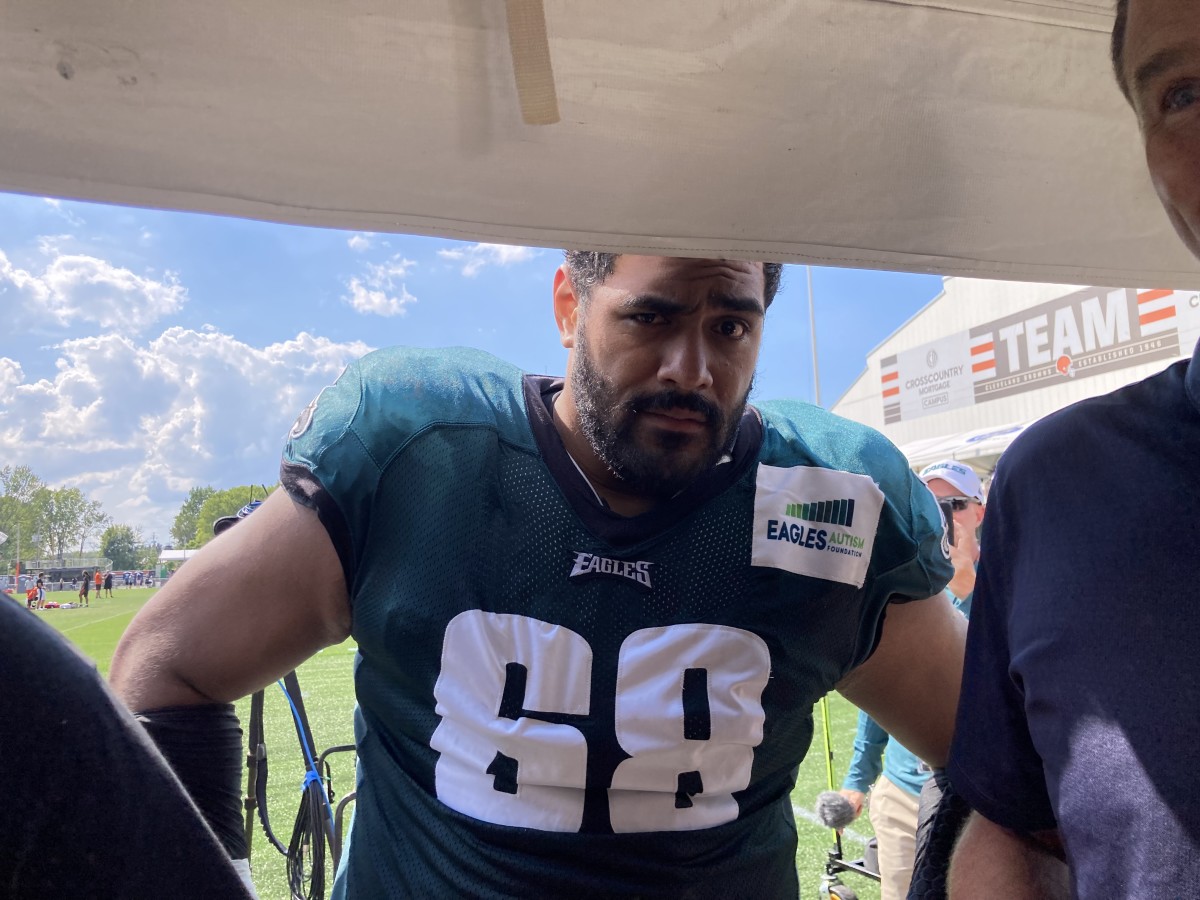 Philadelphia Eagles Camp Day 2: A.J. Brown Dominates, Nolan Smith Impresses  & Nick Sirianni Fights Complacency - Sports Illustrated Philadelphia Eagles  News, Analysis and More