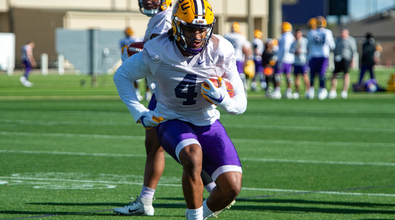 LSU RB John Emery Suspended for Two Games, per Report - Sports Illustrated