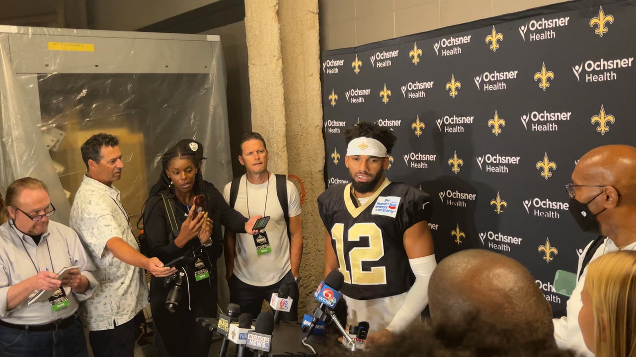 Chris Olave Recaps Day 17 at Saints Camp - Sports Illustrated New ...