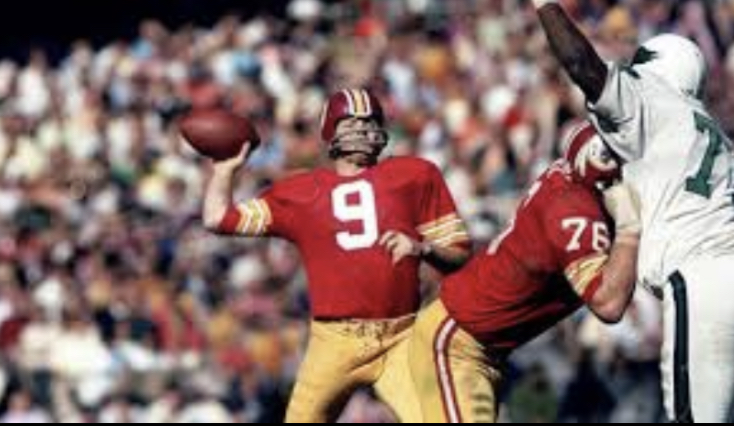 Washington Redskins Legend Sonny Jurgensen Jersey Retired by