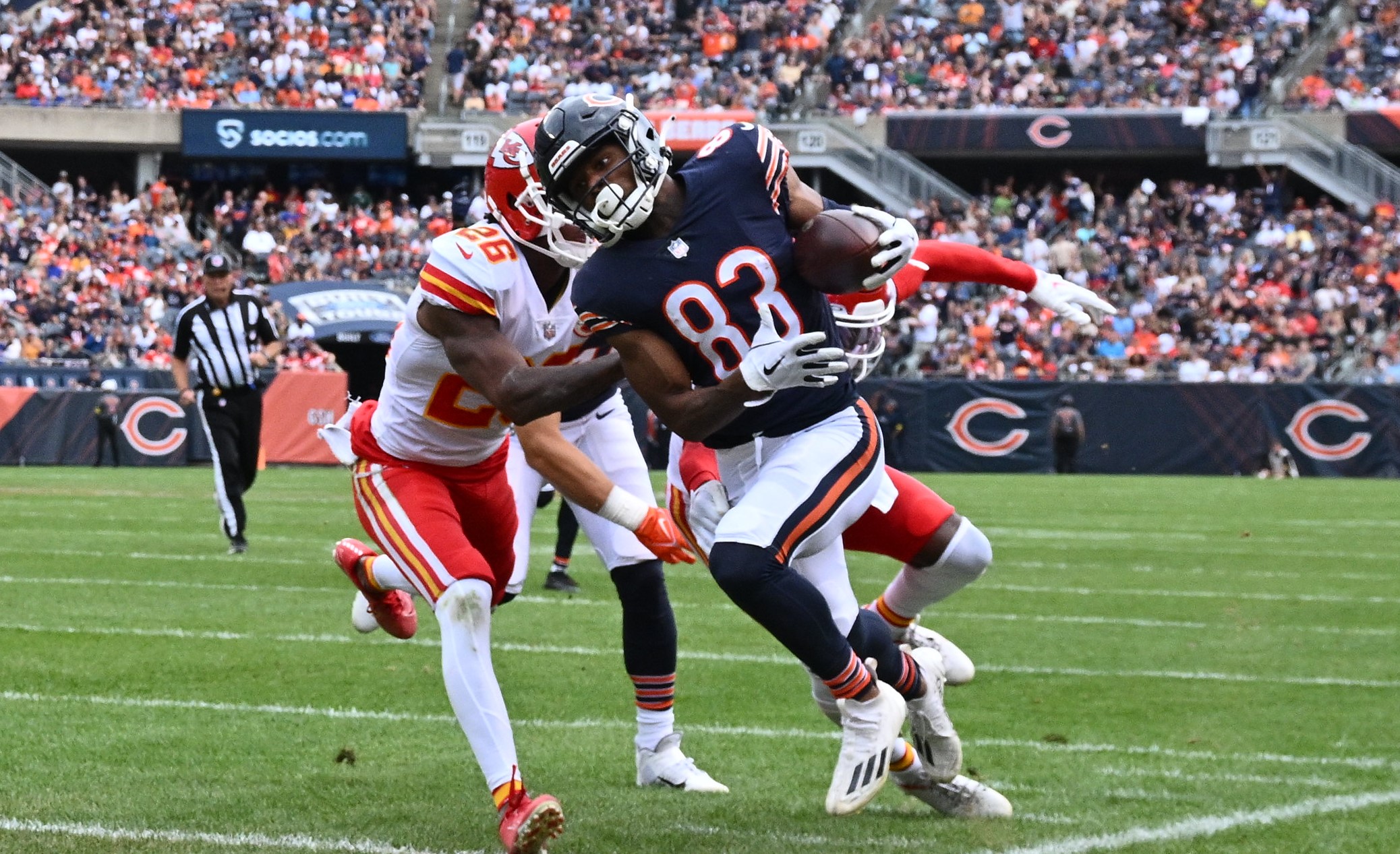 Chicago Bears roster cuts include receiver Dazz Newsome Sports