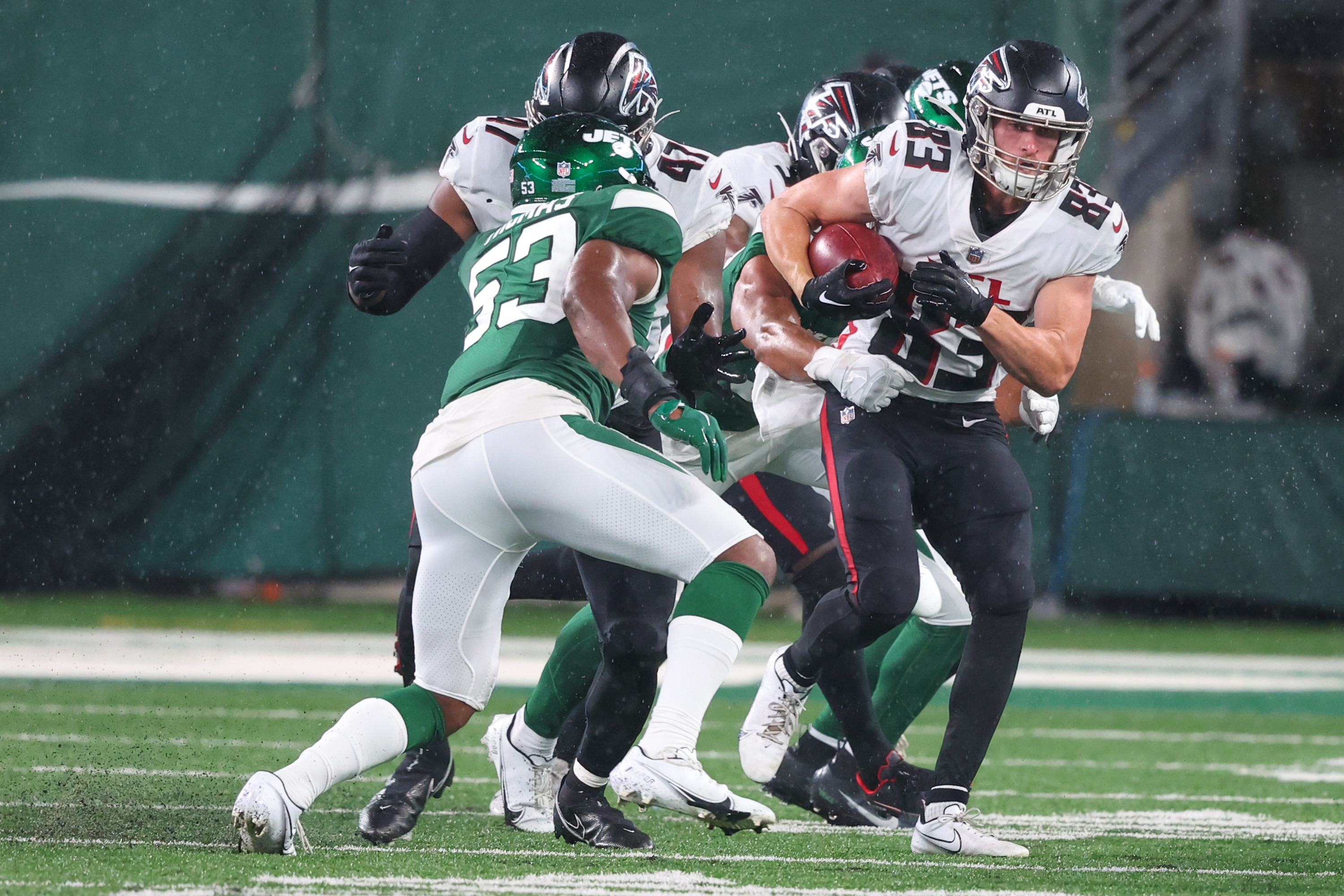 BREAKING: Atlanta Falcons WR Jared Bernhardt Placed on Retirement List -  Sports Illustrated Atlanta Falcons News, Analysis and More