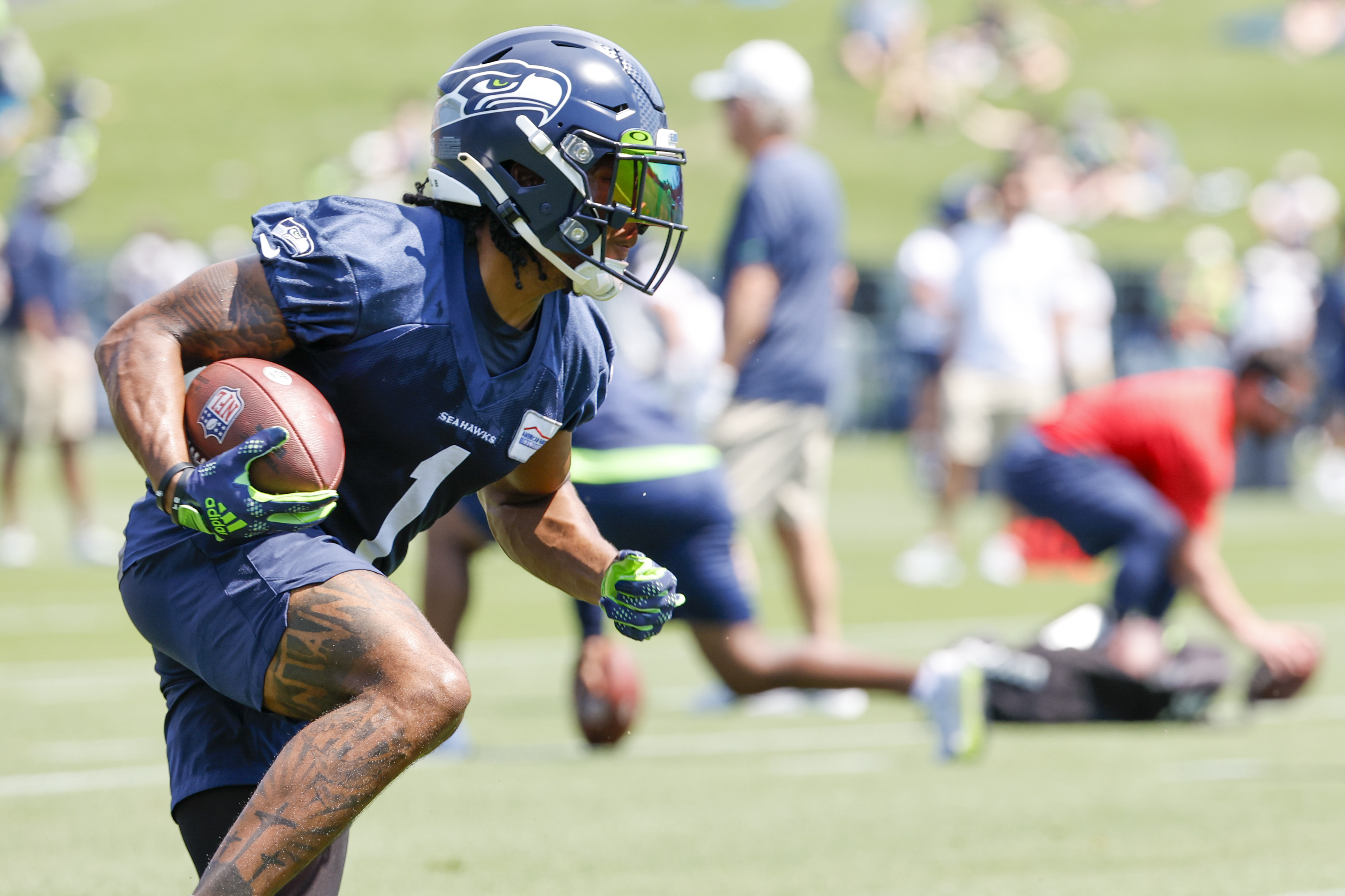 Pete Carroll says WR Dee Eskridge 'has some work to do' in Year 3