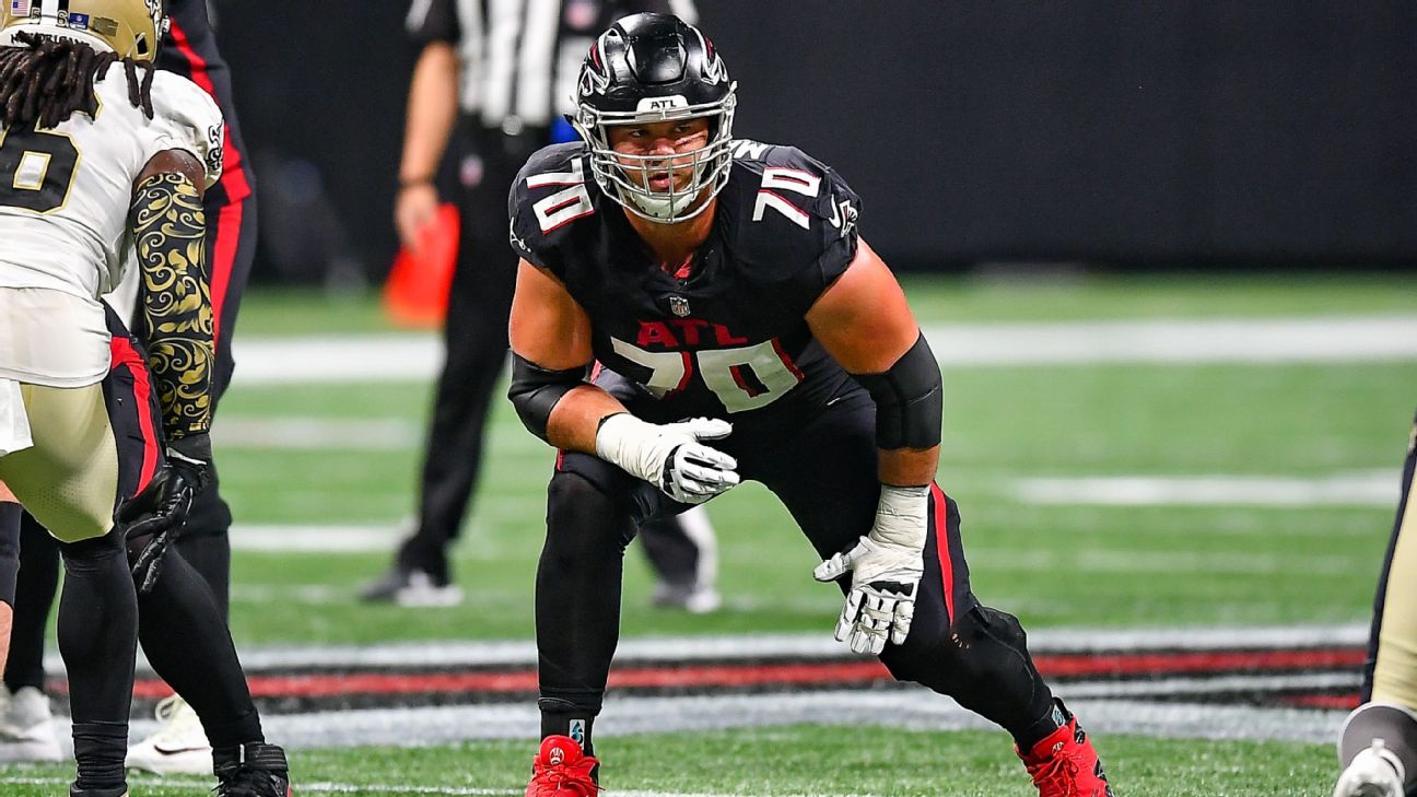 Atlanta Falcons OT Jake Matthews 'Proud' After Win vs. Carolina Panthers -  Sports Illustrated Atlanta Falcons News, Analysis and More