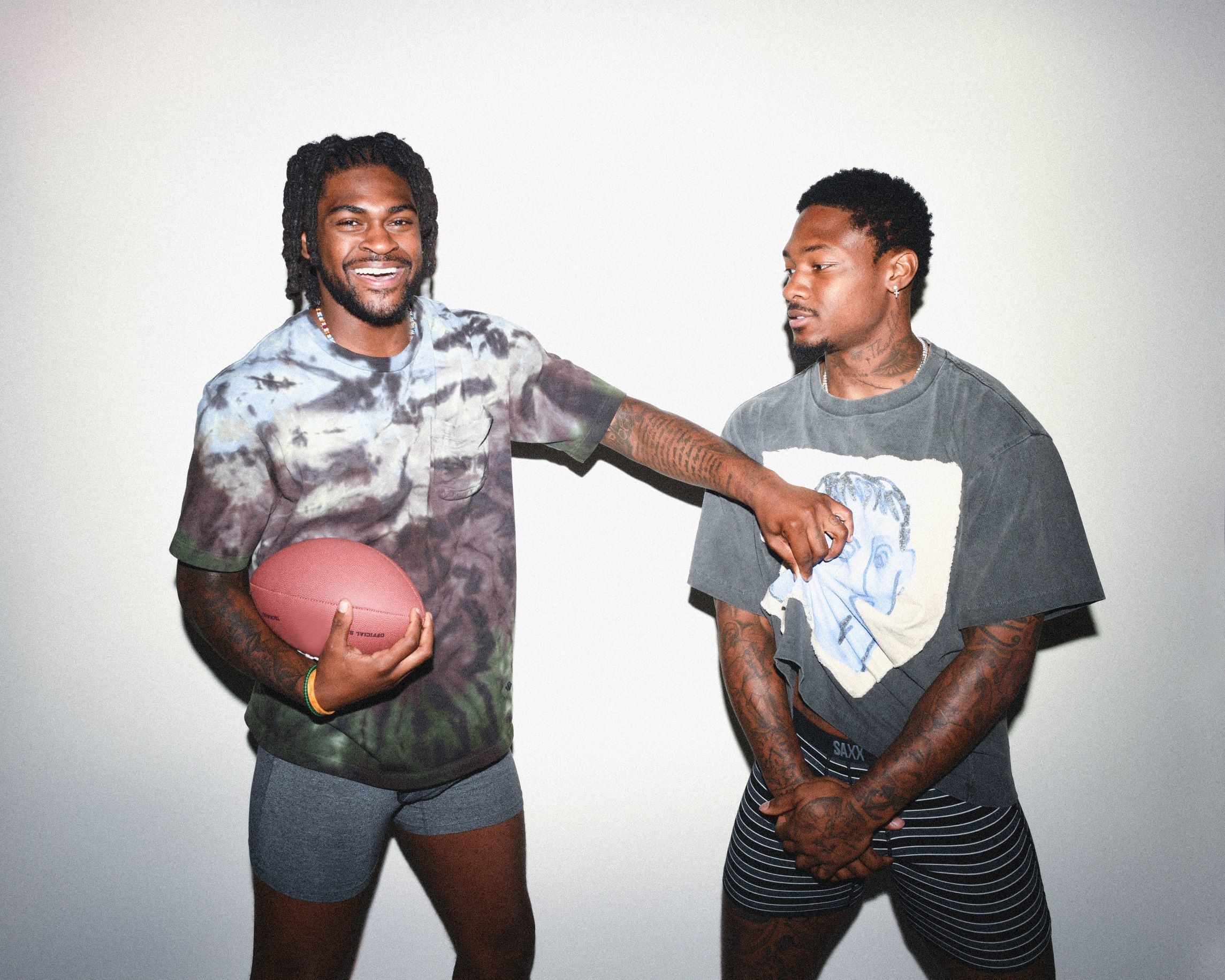 Stefon and Trevon Diggs Join New Brand SAXX as 'Chief Ball