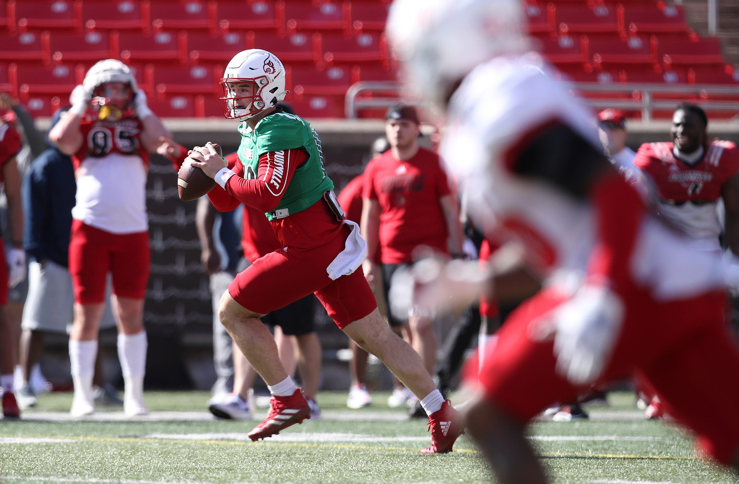 Brock Domann Tabbed as Louisville Football's Backup Quarterback