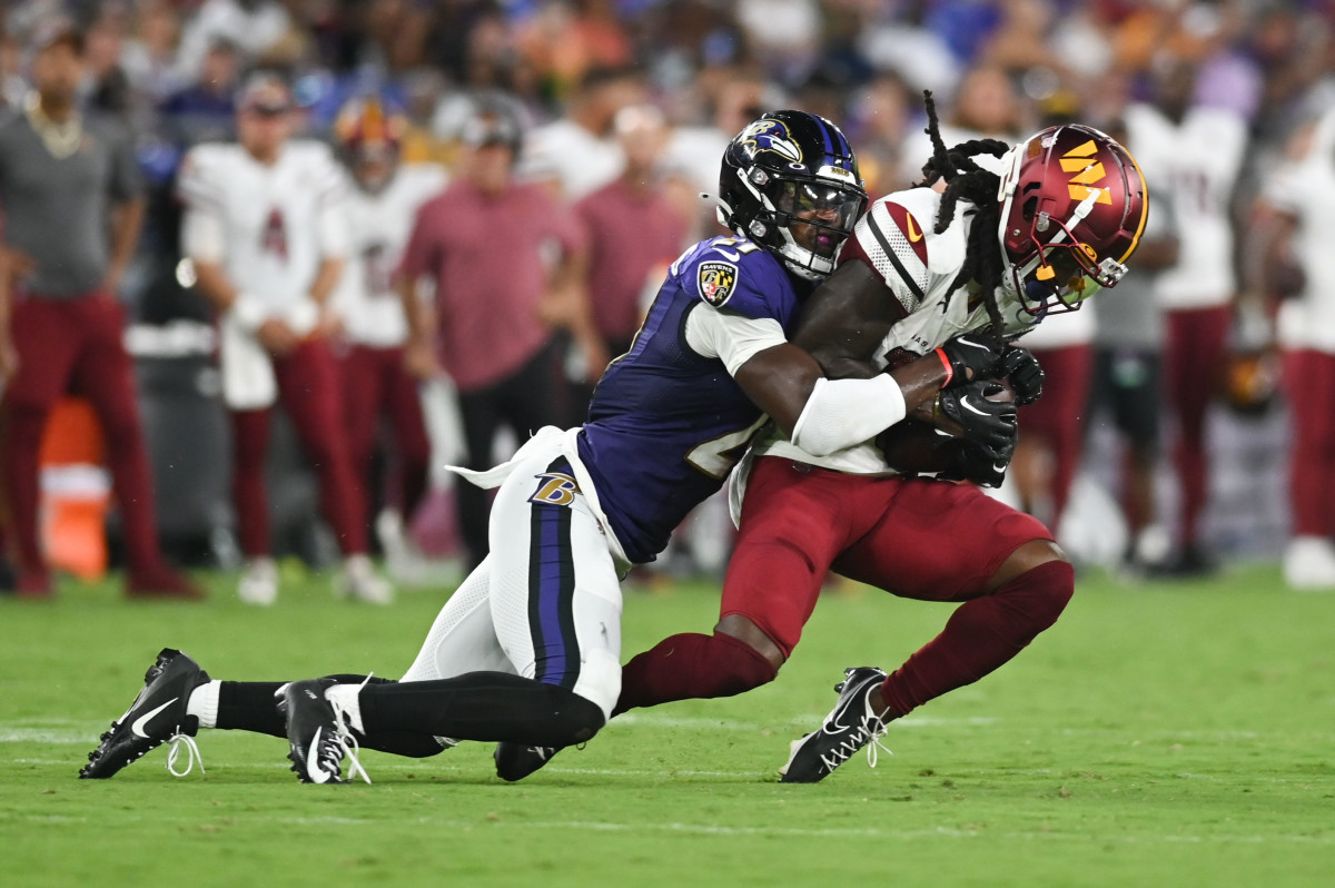 Four Scores and 24 Wins: Washington Commanders End Baltimore Ravens'  Preseason Winning Streak - Sports Illustrated Baltimore Ravens News,  Analysis and More