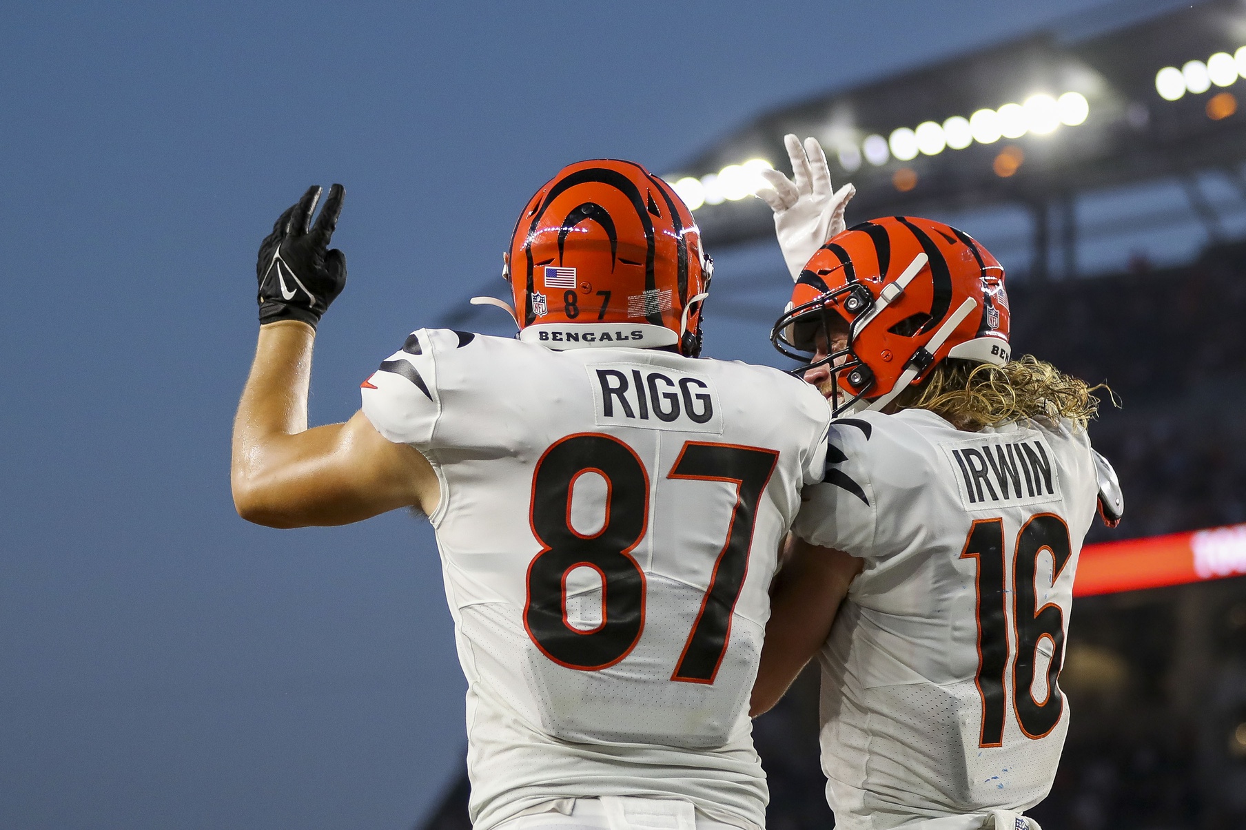 Rigg catches touchdown in 16-7 Bengals win