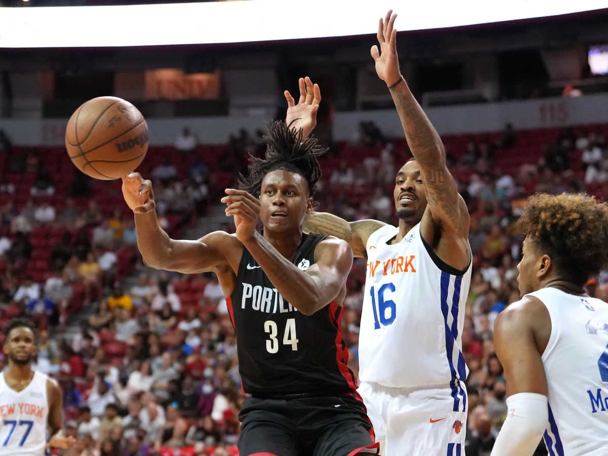 Projecting Shaedon Sharpe's possible roles for Trail Blazers next season