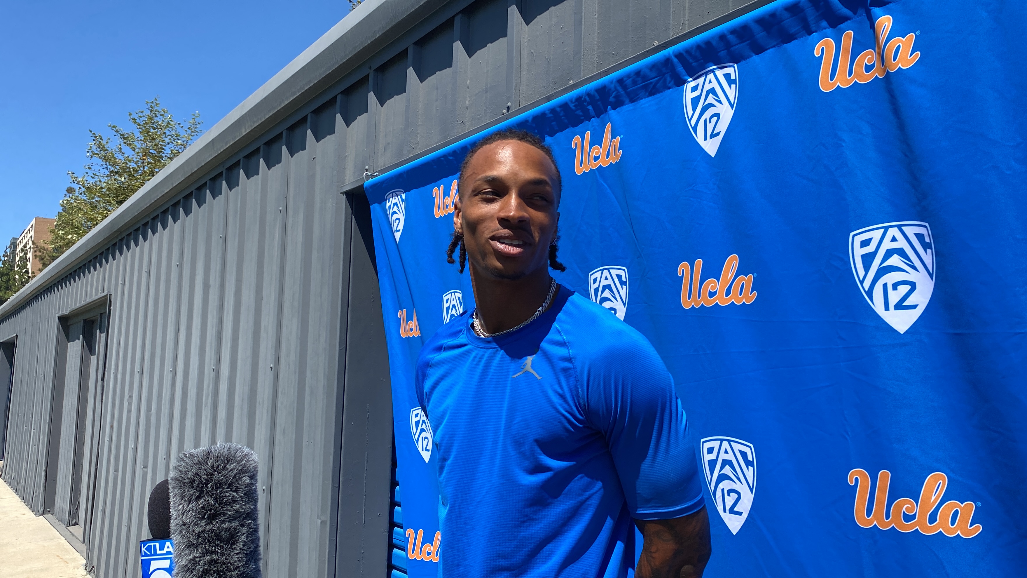 WATCH Dorian ThompsonRobinson Talks Final Season Opener at UCLA