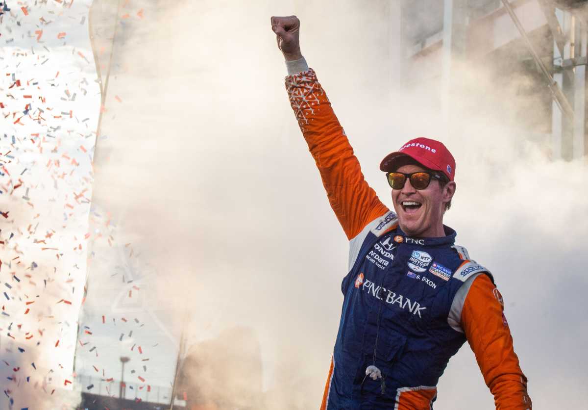 Power and Newgarden cannot forget about the guy who is going for a record-tying 7th IndyCar championship, namely, Chip Ganassi Racing's Scott Dixon. Photo: USA Today Sports / Stephanie Amador / The Tennessean