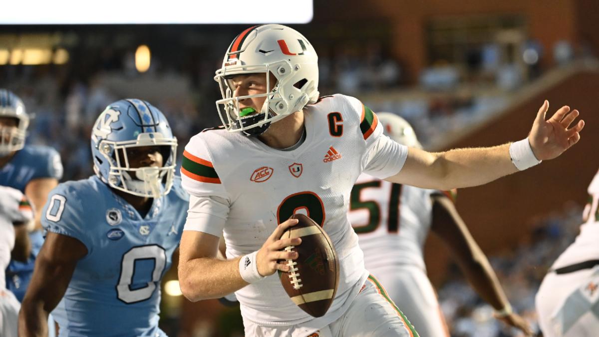 How Miami Hurricanes QB Tyler Van Dyke Can Bounce Back in Start vs. UNC ...