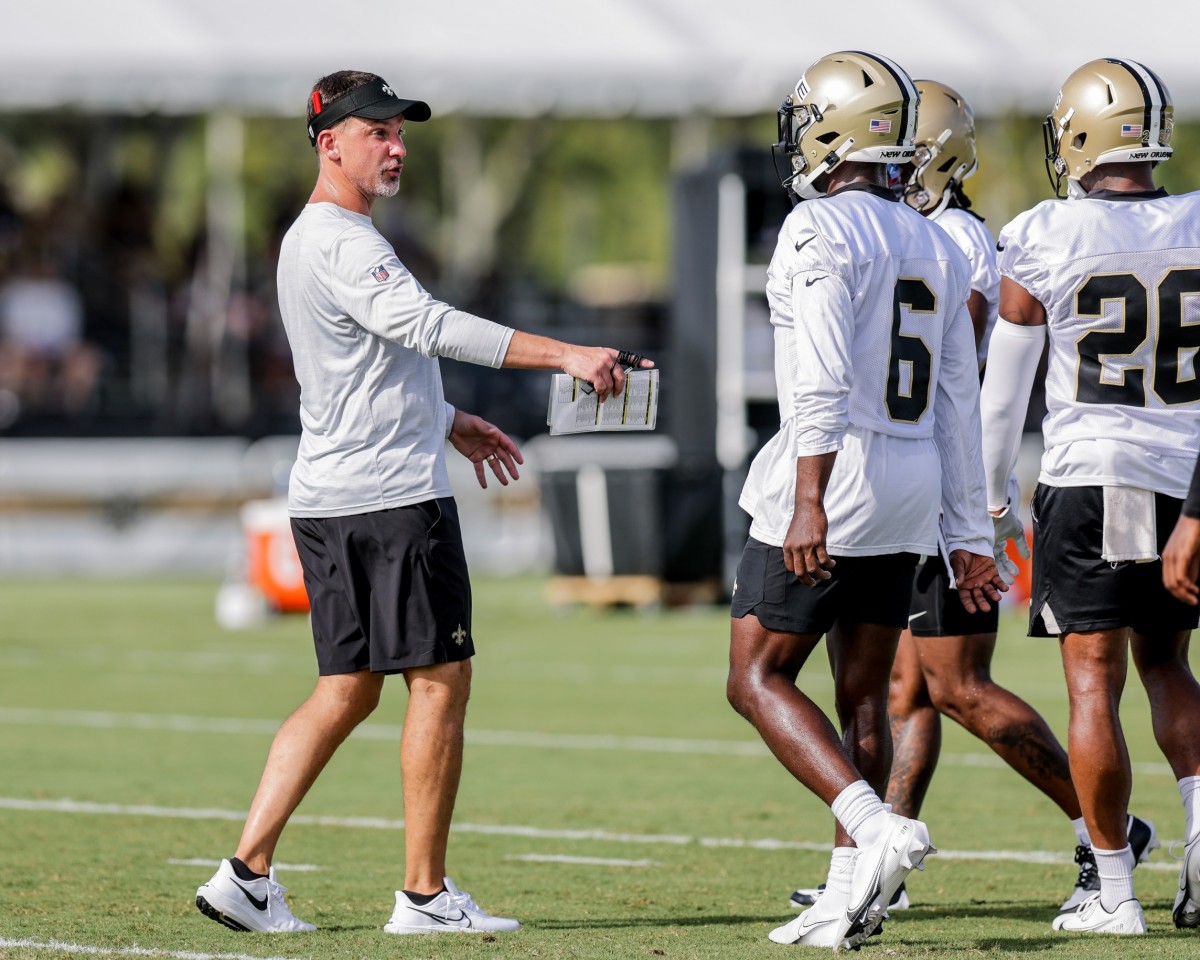 Look: 29 photos from Saints practice at the new-look Caesars Superdome