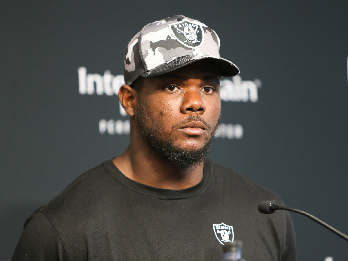 Las Vegas Raiders DT Bilal Nichols from training camp - Sports ...