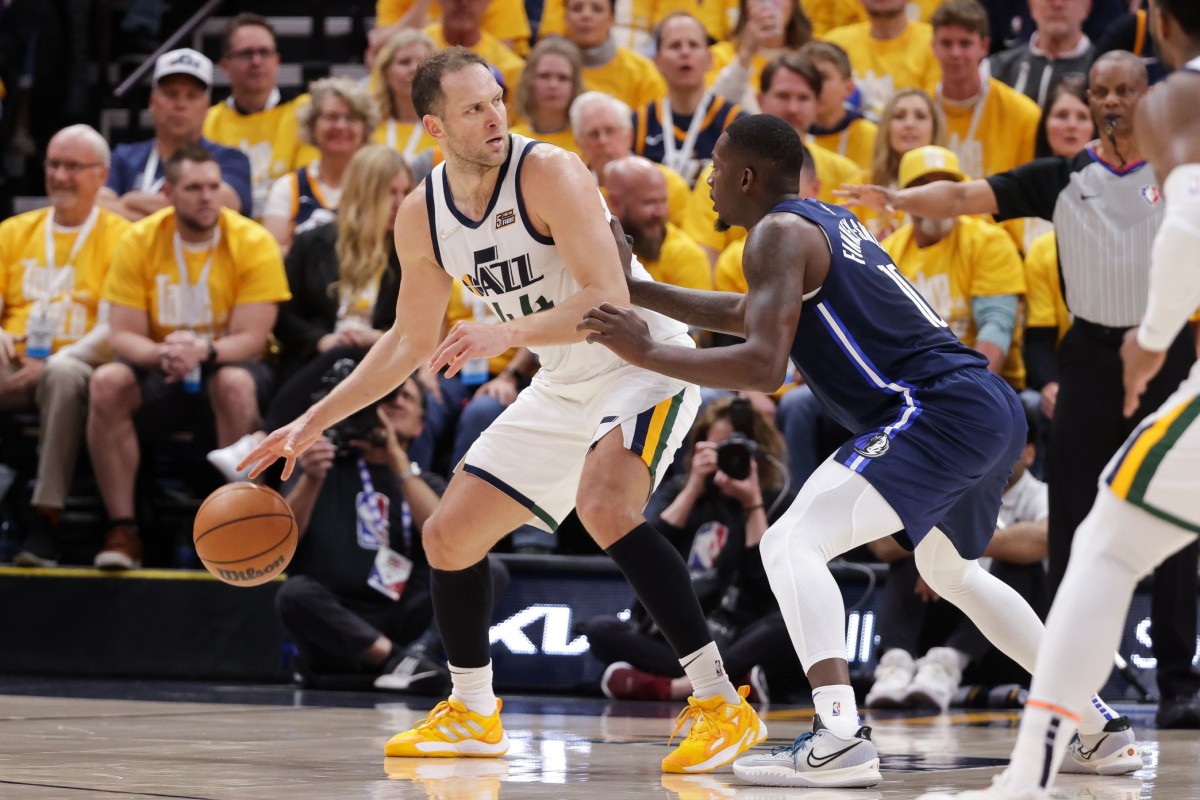 Mysterious' Bojan Bogdanovic becomes the first of the traded ex-Jazz  players to make his Utah return