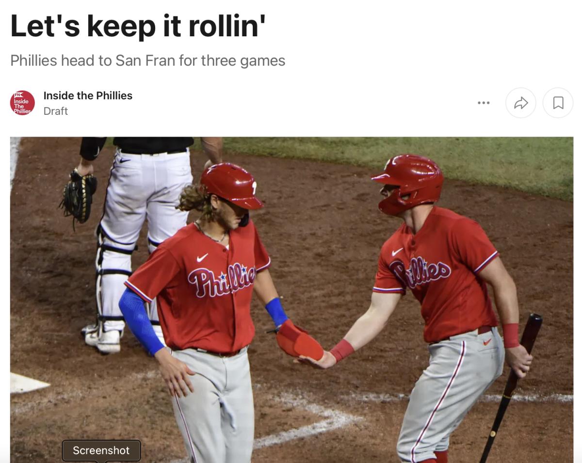 Read and subscribe to Phillies Phocus here.